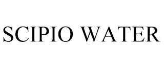 SCIPIO WATER trademark