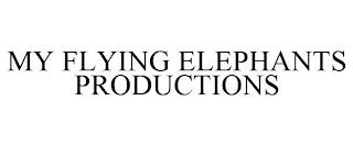 MY FLYING ELEPHANTS PRODUCTIONS trademark