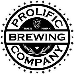 PROLIFIC BREWING COMPANY TRADE MARK trademark