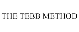 THE TEBB METHOD trademark