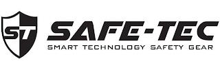 ST SAFE-TEC SMART TECHNOLOGY SAFETY GEAR trademark