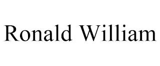 RONALD WILLIAM trademark