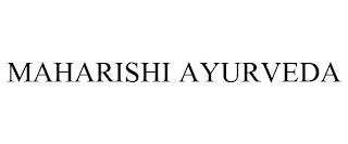 MAHARISHI AYURVEDA trademark