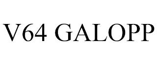 V64 GALOPP trademark