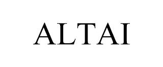 ALTAI trademark