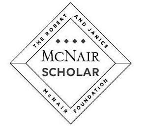 MCNAIR SCHOLAR THE ROBERT AND JANICE MCNAIR FOUNDATION trademark