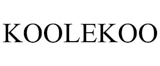 KOOLEKOO trademark