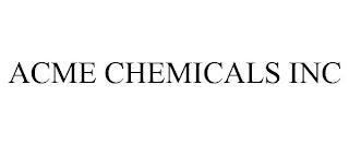 ACME CHEMICALS INC trademark