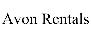 AVON RENTALS trademark