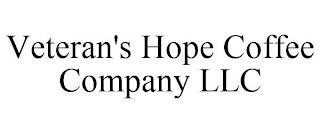 VETERAN'S HOPE COFFEE COMPANY LLC trademark