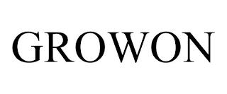 GROWON trademark