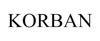 KORBAN trademark