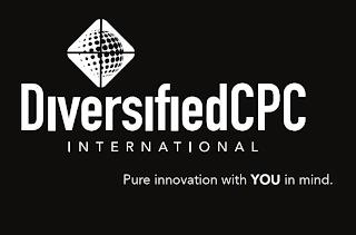 DIVERSIFIEDCPC INTERNATIONAL PURE INNOVATION WITH YOU IN MIND. trademark