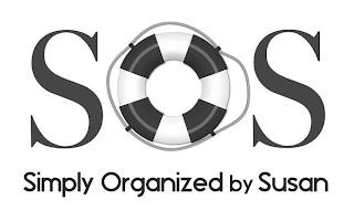 SOS SIMPLY ORGANIZED BY SUSAN trademark