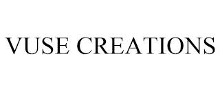 VUSE CREATIONS trademark