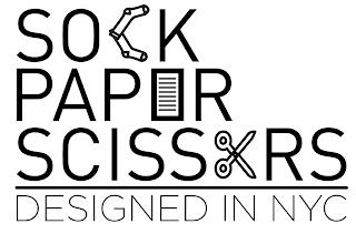 SOCK PAPER SCISSORS DESIGNED IN NYC trademark