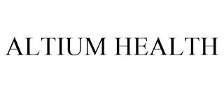 ALTIUM HEALTH trademark