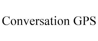 CONVERSATION GPS trademark