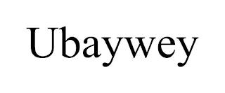 UBAYWEY trademark