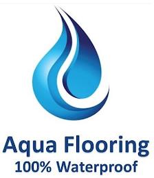 AQUA FLOORING 100% WATERPROOF trademark