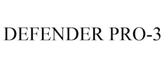 DEFENDER PRO-3 trademark