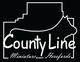 COUNTY LINE MINIATURE HEREFORDS trademark