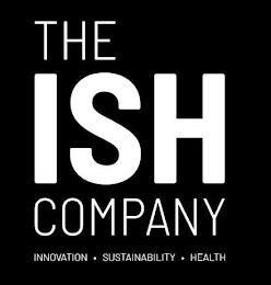 THE ISH COMPANY INNOVATION · SUSTAINABILITY · HEALTH trademark