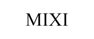 MIXI trademark