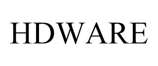 HDWARE trademark