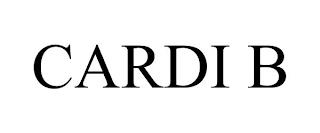 CARDI B trademark