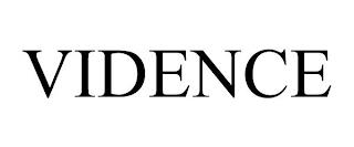 VIDENCE trademark