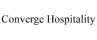 CONVERGE HOSPITALITY trademark