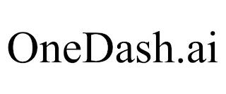 ONEDASH.AI trademark