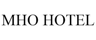 MHO HOTEL trademark