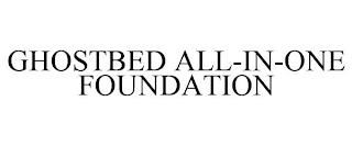 GHOSTBED ALL-IN-ONE FOUNDATION trademark