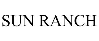 SUN RANCH trademark