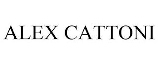 ALEX CATTONI trademark