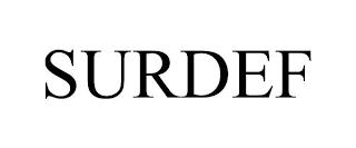 SURDEF trademark