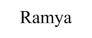 RAMYA trademark