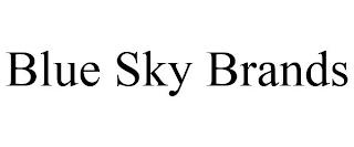 BLUE SKY BRANDS trademark