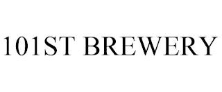 101ST BREWERY trademark