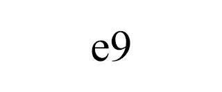 E9 trademark