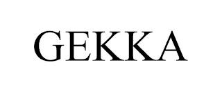 GEKKA trademark