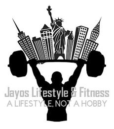 JAYOS LIFESTYLE & FITNESS A LIFESTYLE, NOT A HOBBY trademark