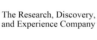 THE RESEARCH, DISCOVERY, AND EXPERIENCECOMPANY trademark