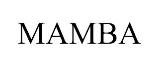 MAMBA trademark