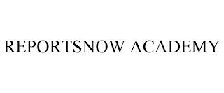 REPORTSNOW ACADEMY trademark