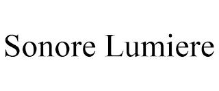 SONORE LUMIERE trademark