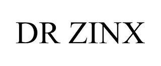 DR ZINX trademark