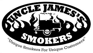 UNCLE JAMES'S SMOKERS ''UNIQUE SMOKERS FOR UNIQUE CUSTOMERS'' trademark